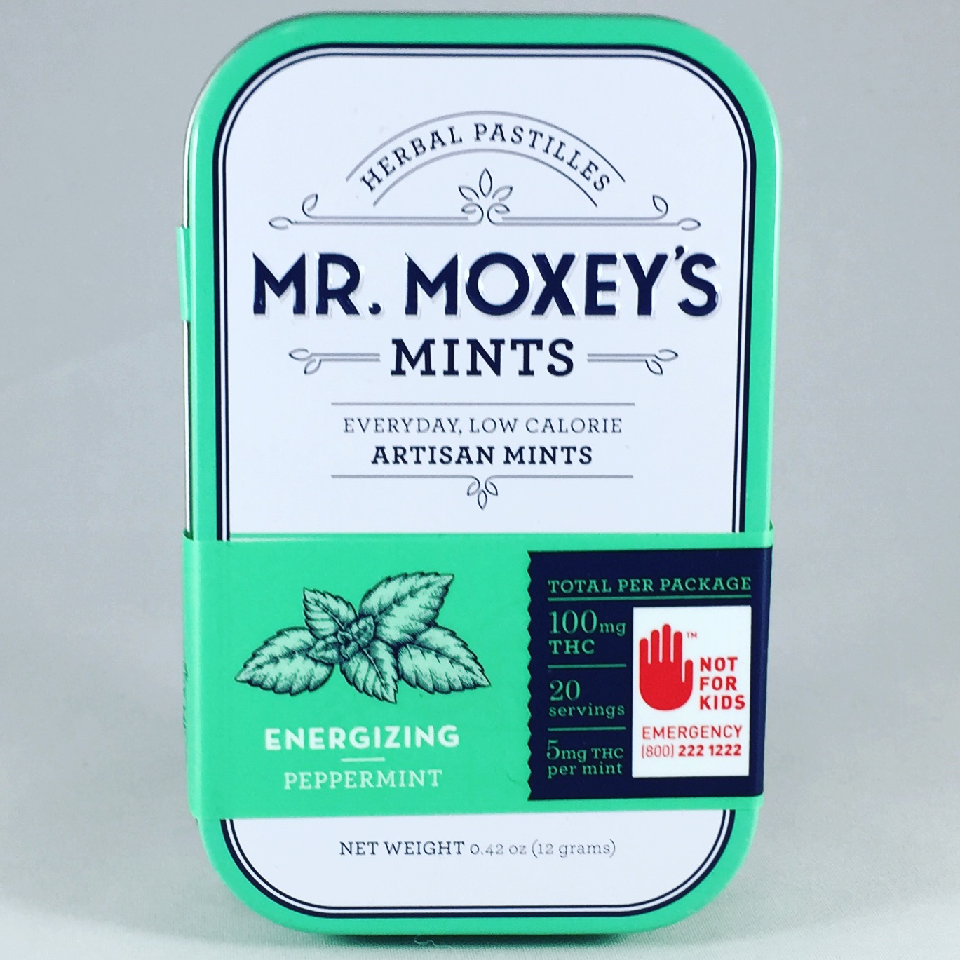Moxey - Energizing Peppermints (100mg) | Trove Cannabis