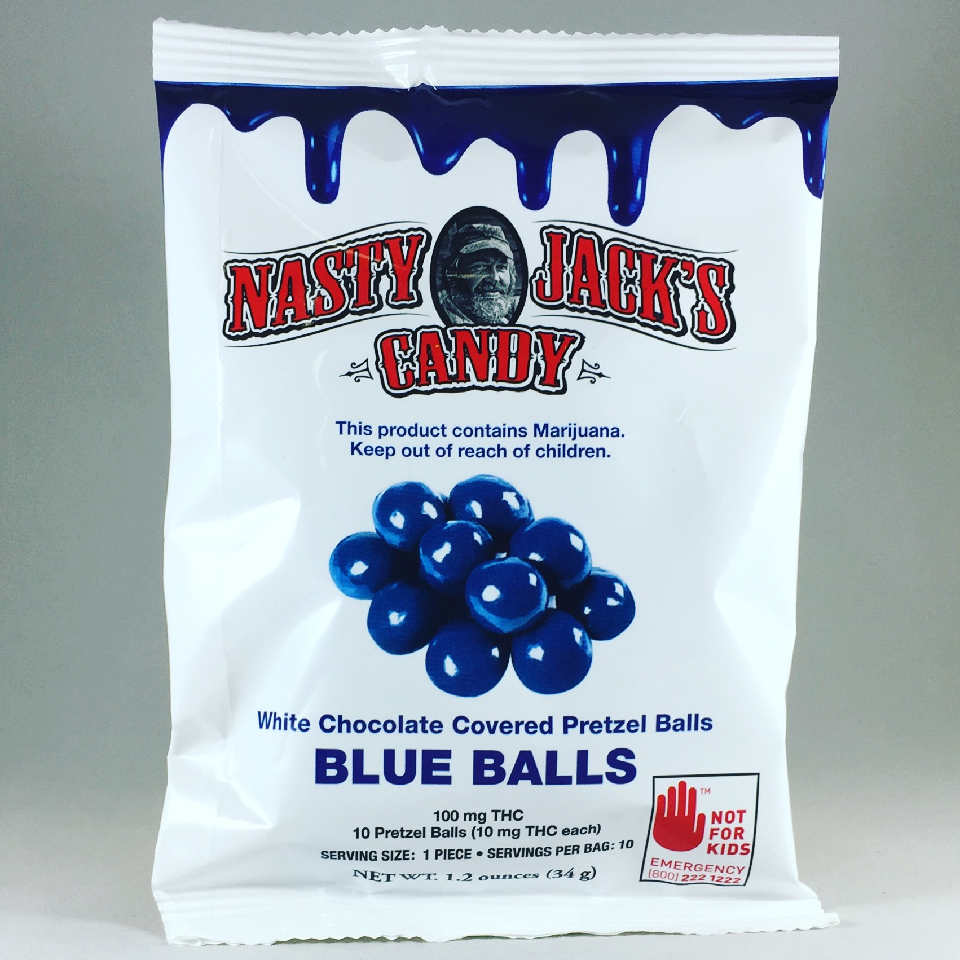 Nasty Jack's Blue Balls 10pk (100mg) Trove Cannabis