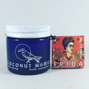 Coconut magic by raven cannabis infused topical
