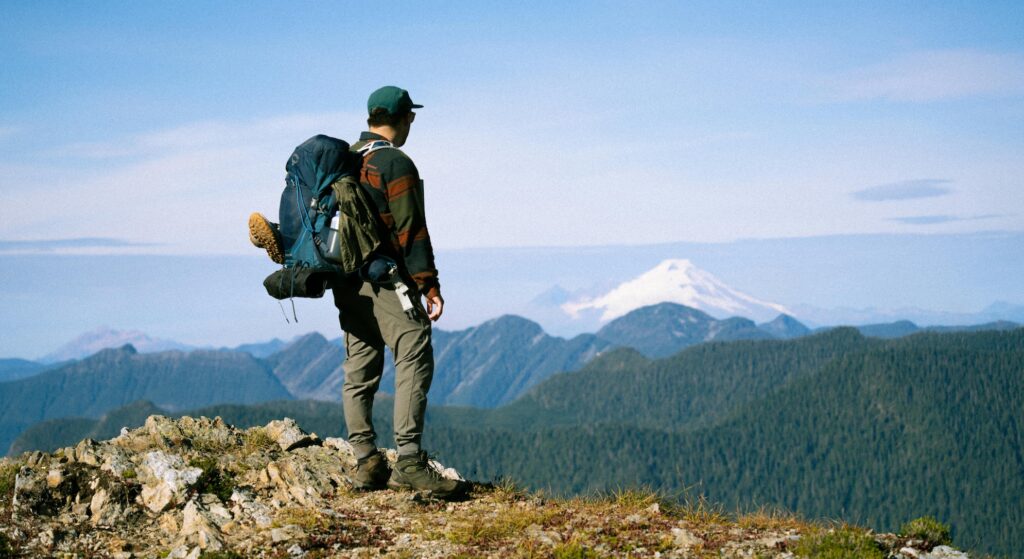 Hiking in the Mountains